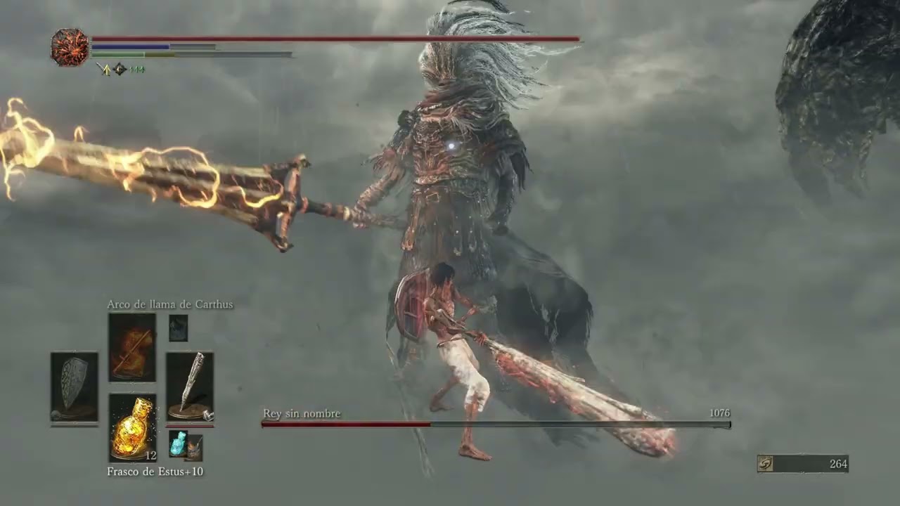 Doble KO El rey sin nombre NG ++ para el logro dark souls