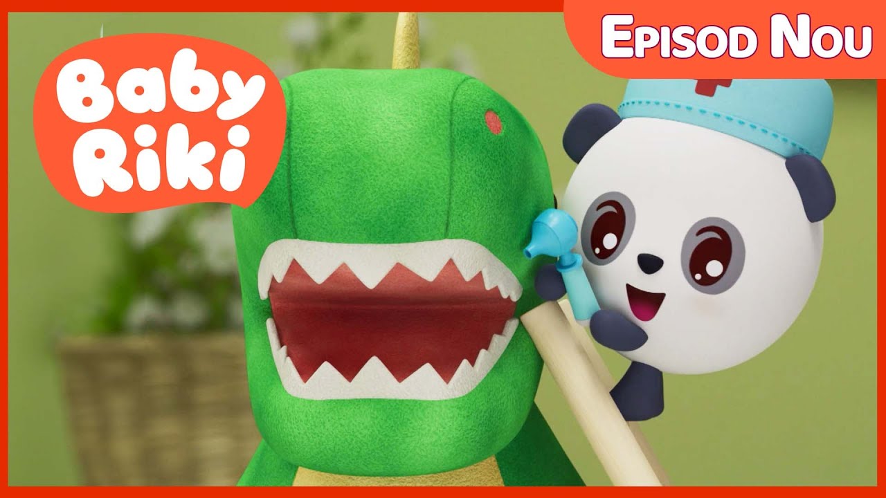 BabyRiki RO - Pandy își învinge teama de Dentist 🦷 EPISOD NOU | Desene Animate pentru Copii
