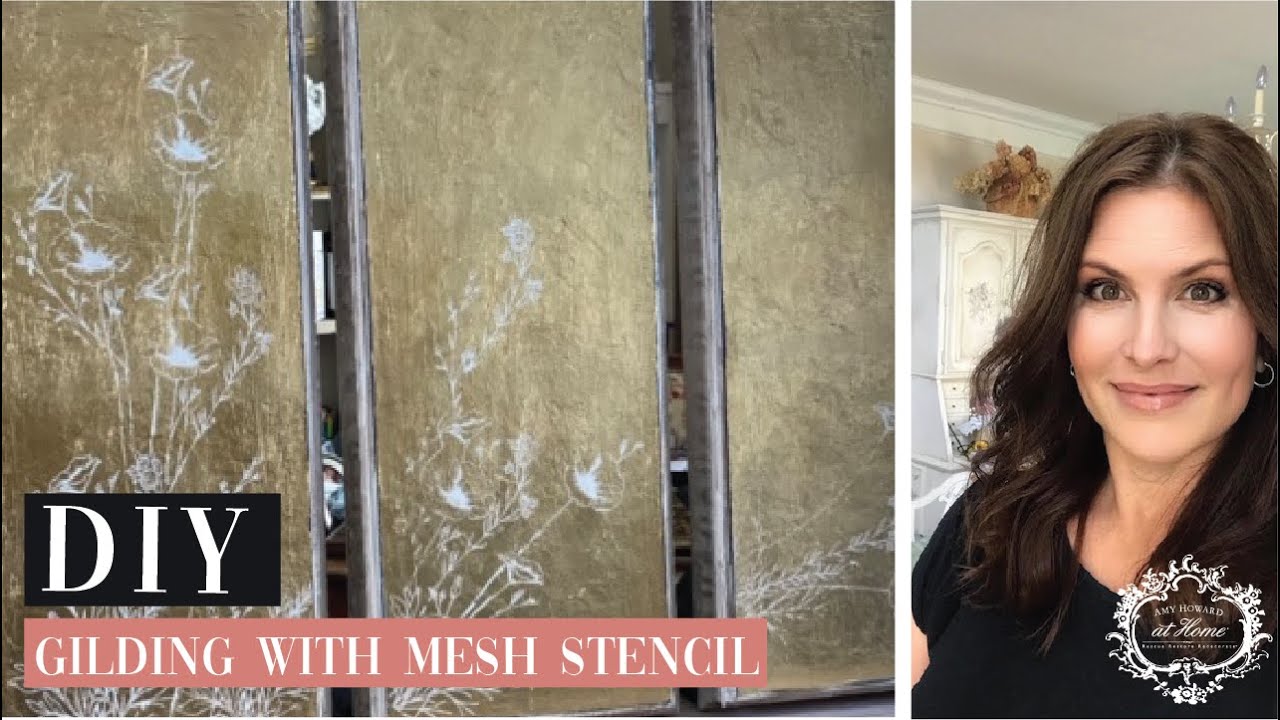 Gold Leaf Line Art Panels | DIY Tutorial
