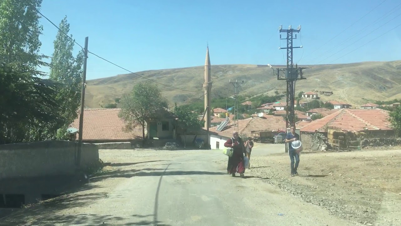 Köyümüze giriş