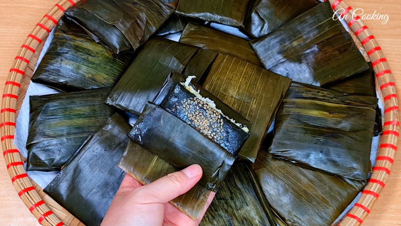 BÁNH GAI từ bột lá gai nhanh, tiện mà ngon quá chừng, để mấy ngày vẫn mềm dẻo ! Steamed Ramie Cake