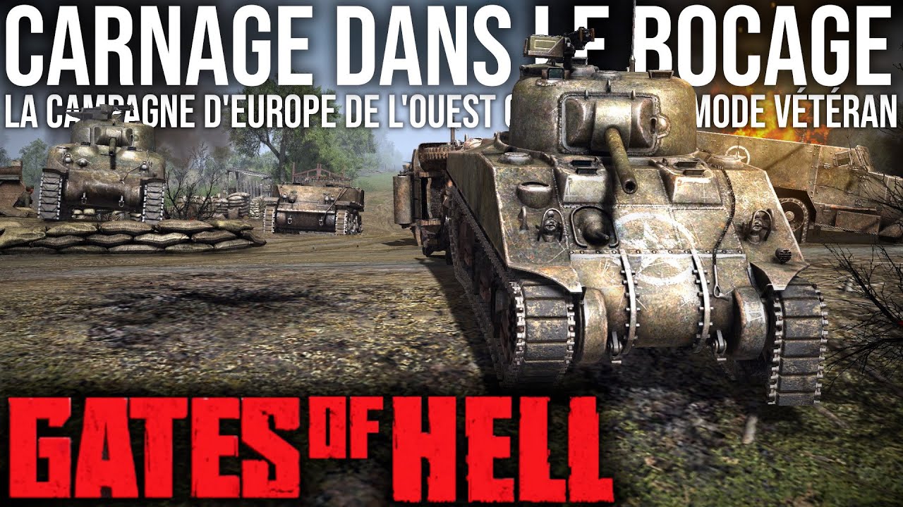 CARNAGE dans le BOCAGE !  EP#11 - CTA - Gate Of Hell [GAMEPLAY FR] #strategie