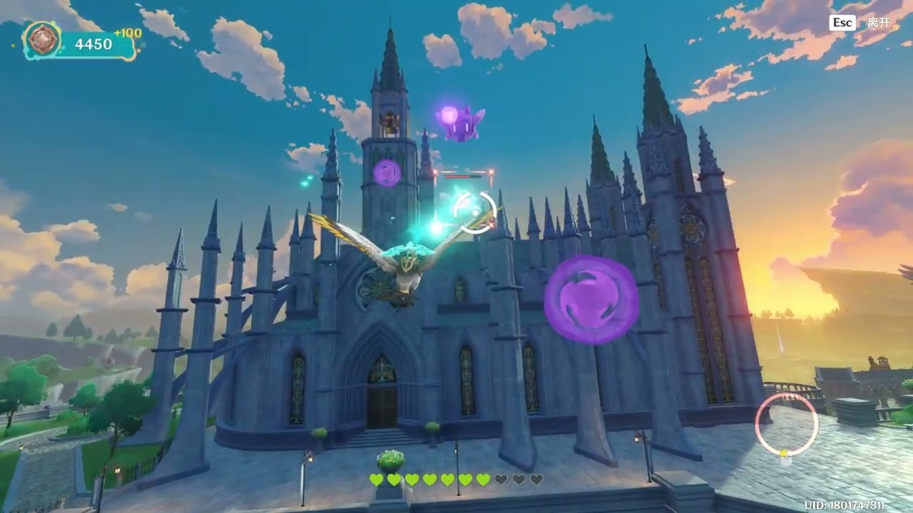 环蒙德城飞行。。。Fly around Mondstadt...|原神|捕风的归客|Genshin Impact