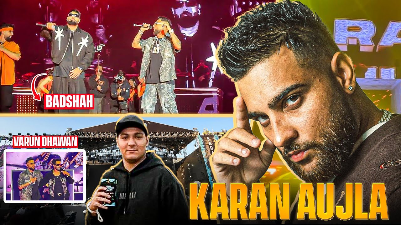 KARAN AUJLA DELHI LIVE FULL CONCERT 2024  || MANJOT KOHLI VLOGS || @KaranAujlaOfficial @badshahlive