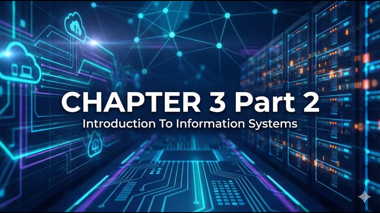 Introduction To Information Systems Chapter 3 Part 2