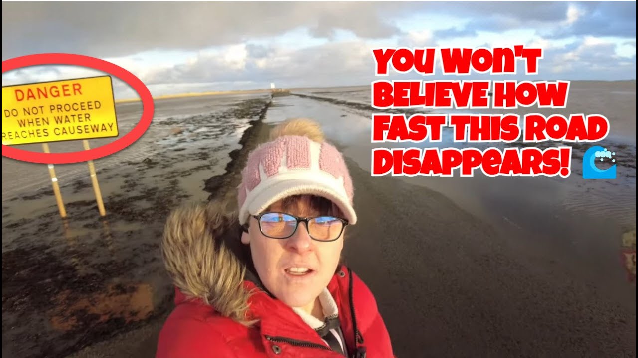 Why You Should NEVER Cross Lindisfarne Causeway at High Tide - Holy Island