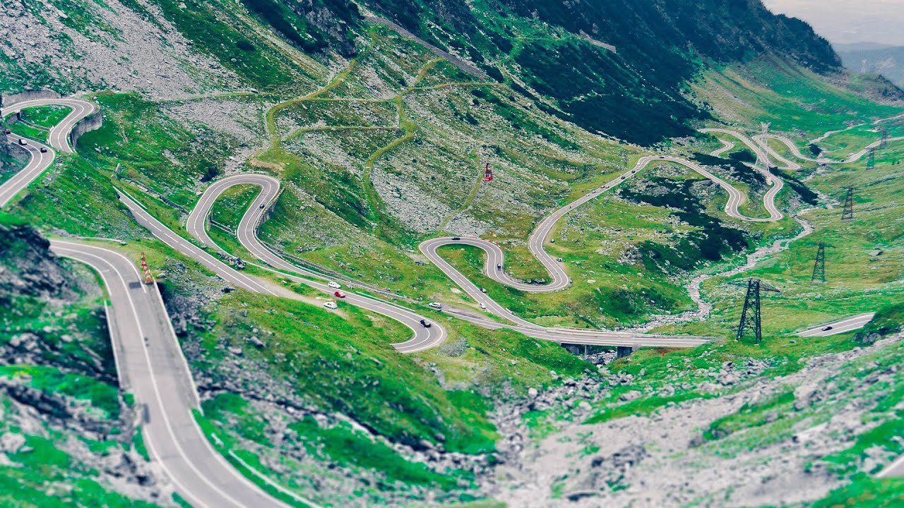 Singur la volan 78 |  Transfagarasan |  Ai grija la coborare !!