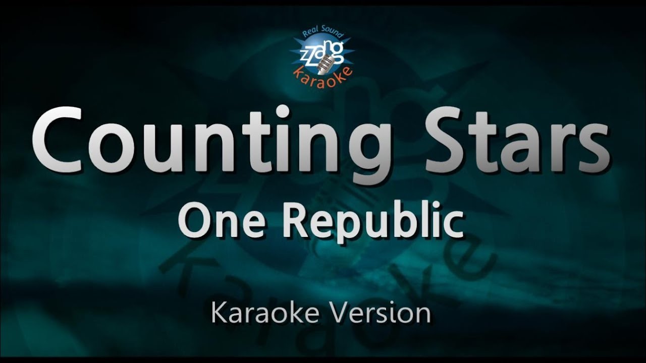 One Republic - Counting Stars (Melody) (Karaoke Version)