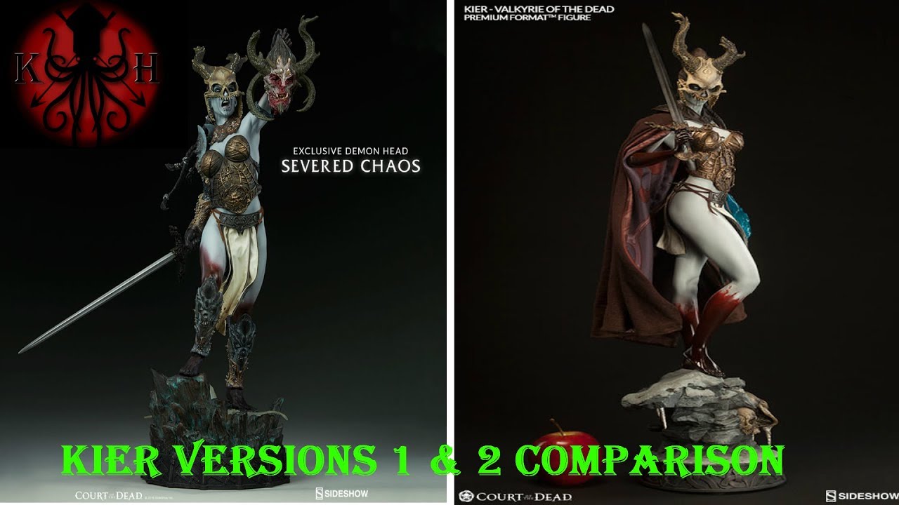 Sideshow Collectibles Kier Version 1 & 2 Comparison Video
