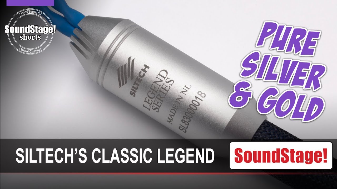 Pure Silver & Gold - Siltech's Classic Legend Hi-Fi Cables - SoundStage! Shorts (June 2021)