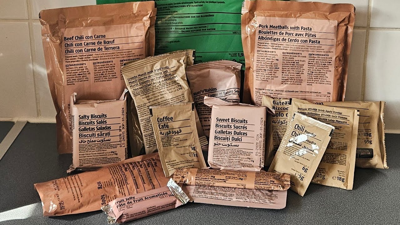 United Nations UN  24 hour MRE combat ration pack | Foreign Mre  Review
