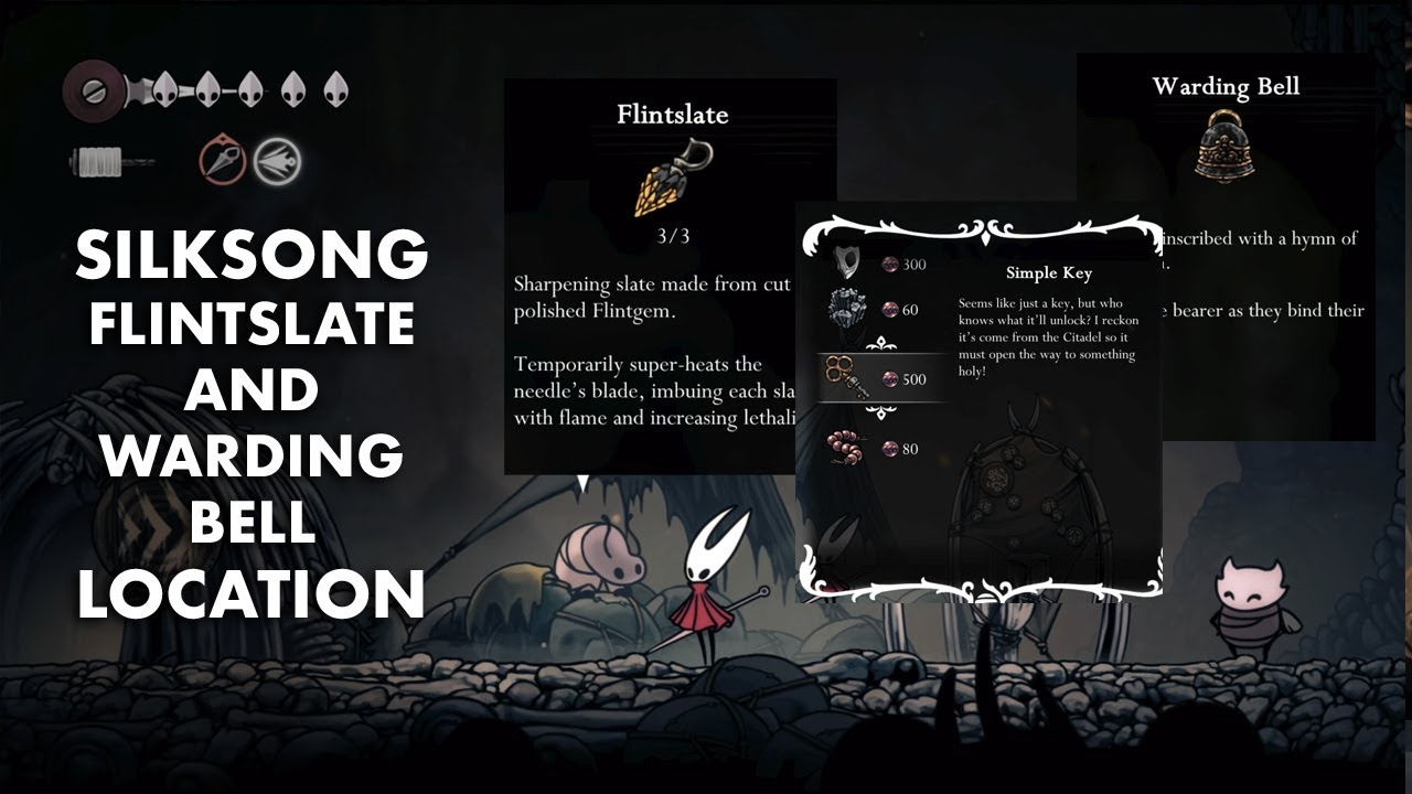 How to Unlock Simple Key Door in Silksong (Flintslate + Warding Bell Location) - Early Item Guide