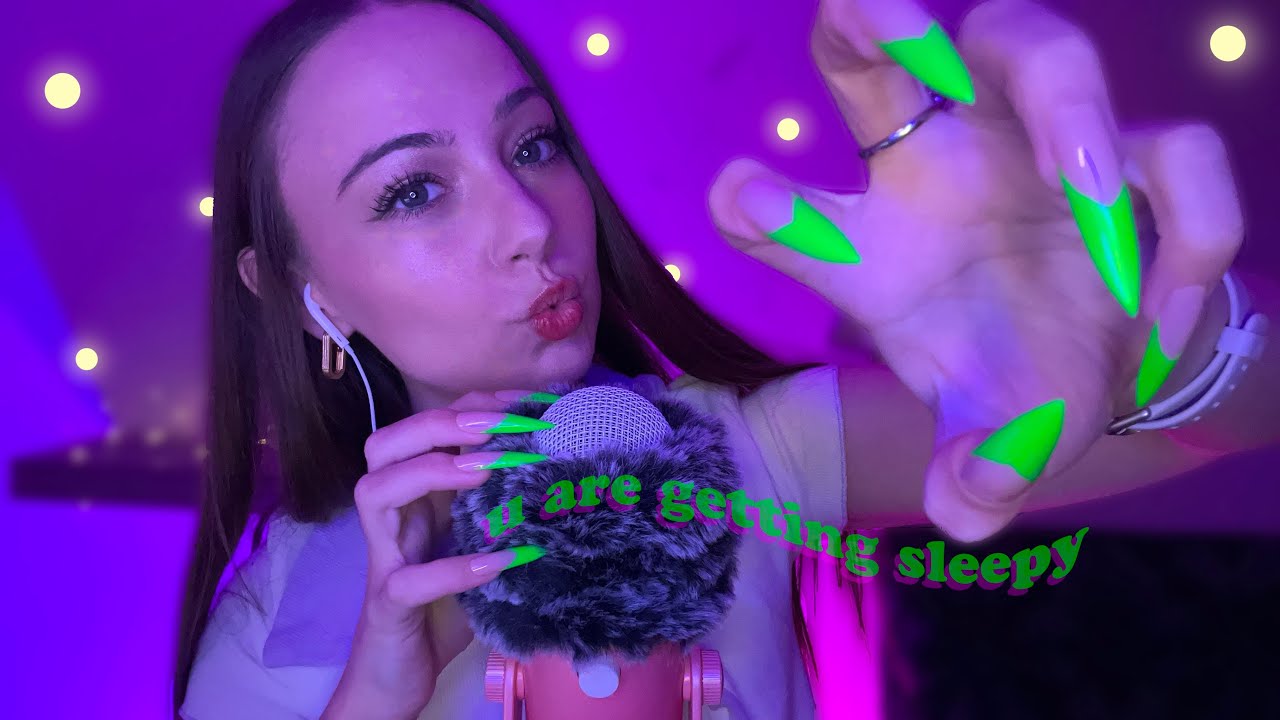 HYBRID ASMR: fluffy + bare brain melt ☆😴