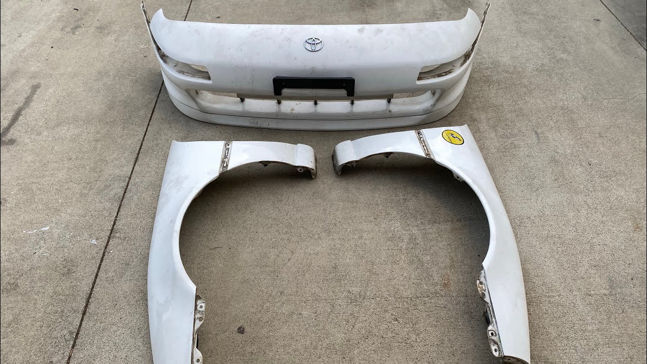 DIY: Removing Front Bumper / Fender on Toyota Mr2 sw20