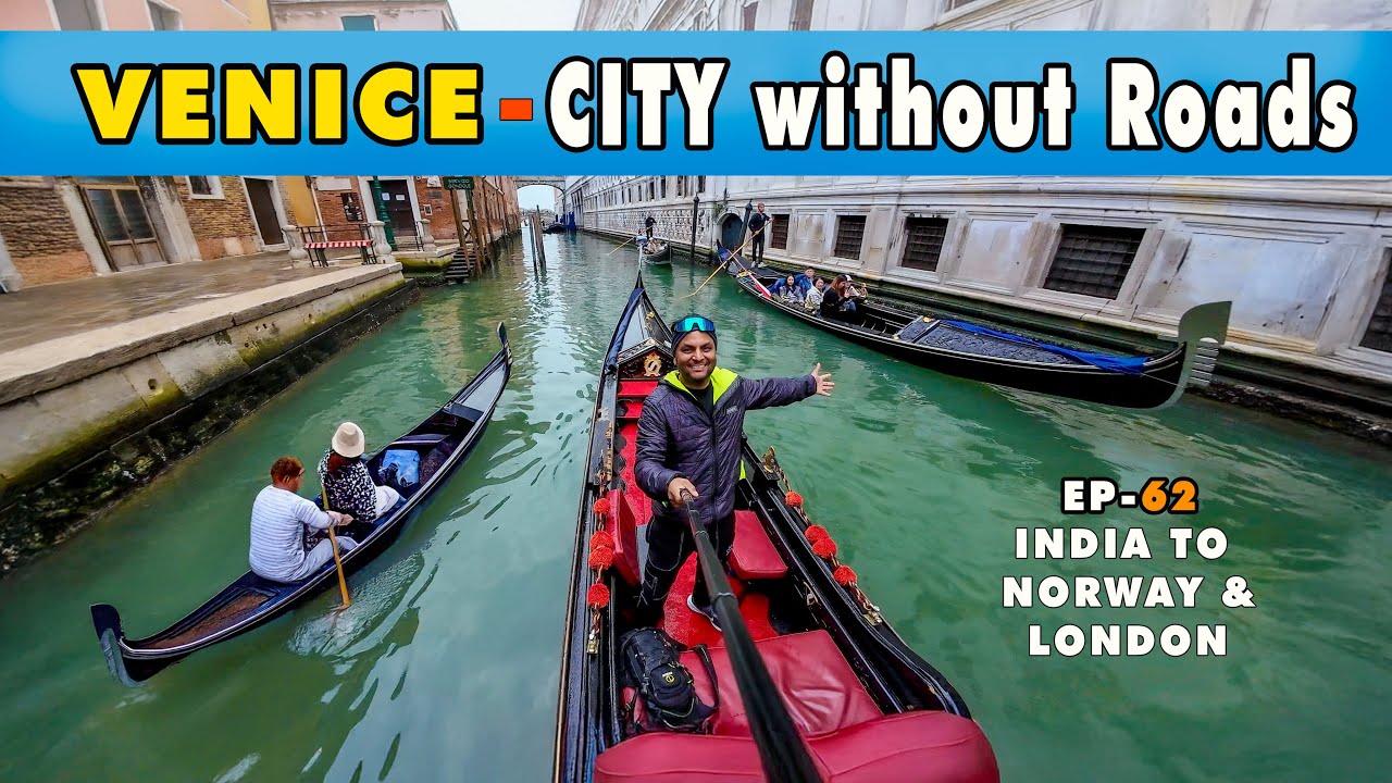 A City Built On WATER- VENICE Italy 🇮🇹 India To Norway & London | Ep-62