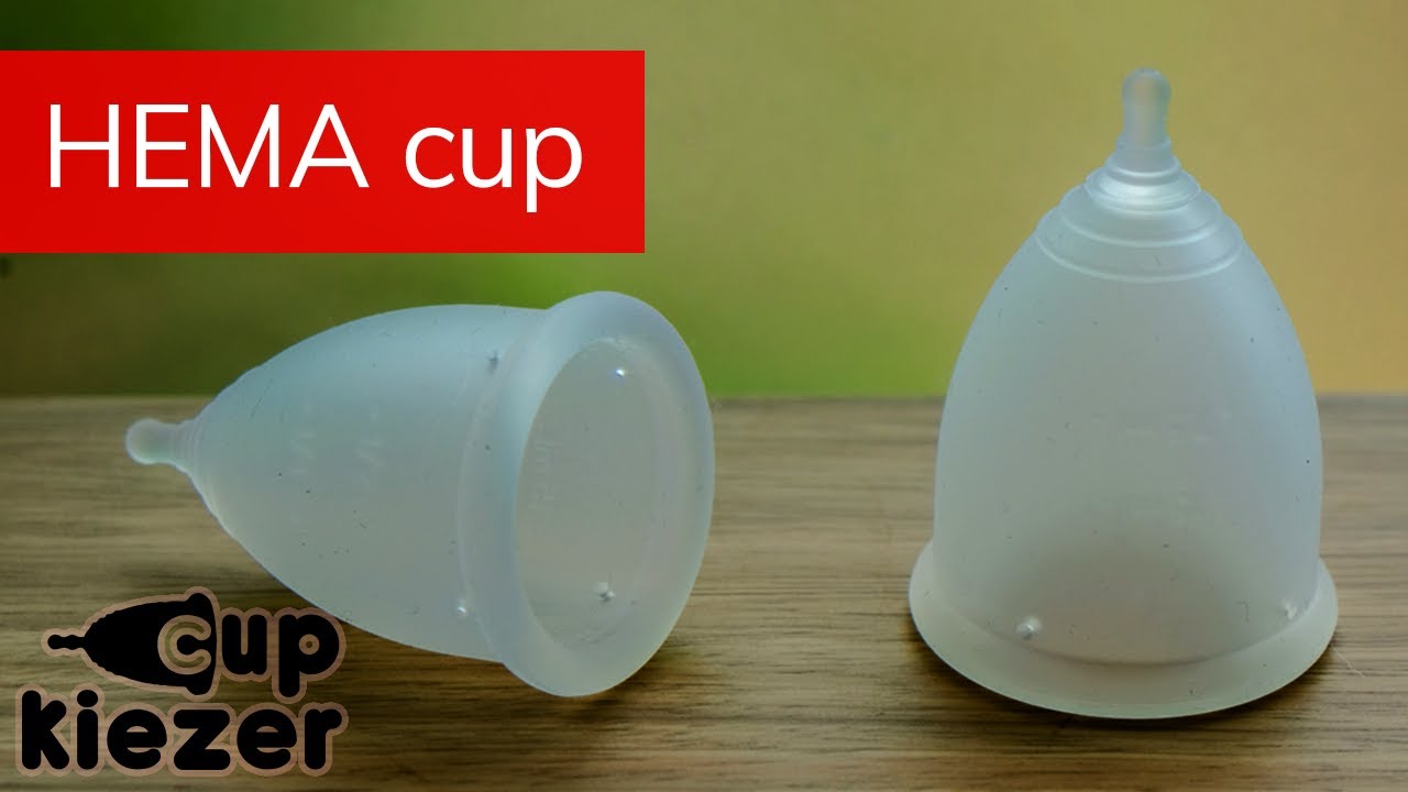 HEMA Menstruatiecup unboxing en review