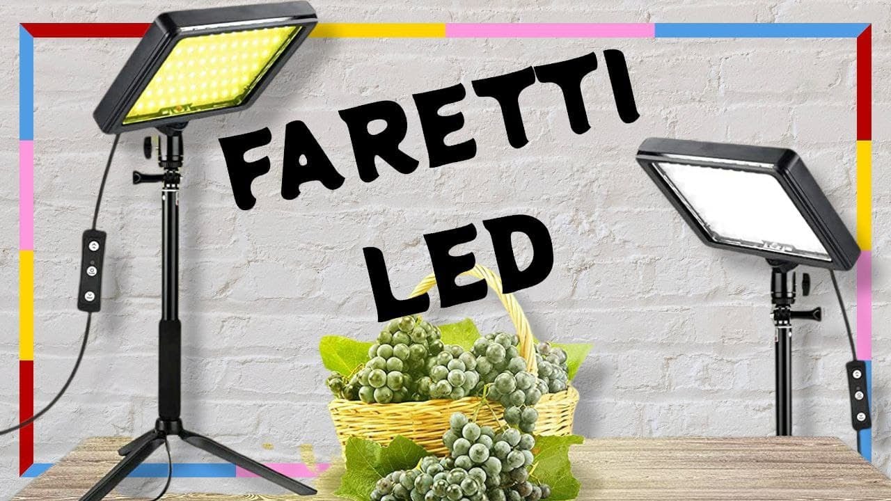 💡 Luci LED Regolabili per FOTO E VIDEO 💡 | Migliori Studio Light | Unboxing & Recensione