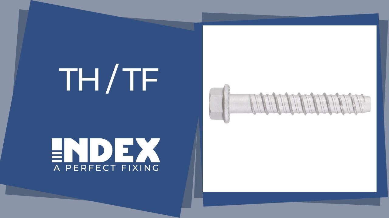 Tornillos para hormigón | Fijación directa rápida y desmontable 🔩