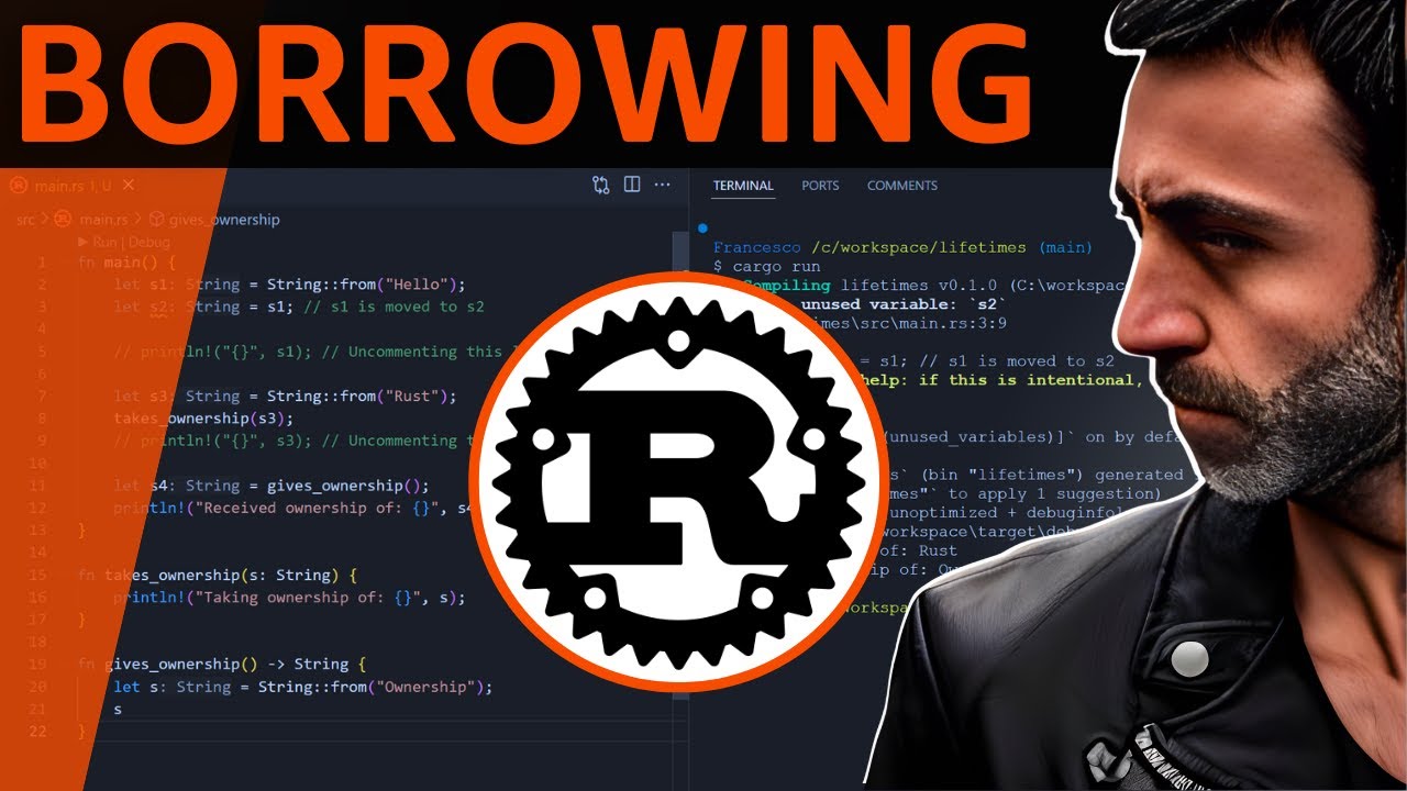 Ссылки и заимствования в Rust — полное руководство по Crash Rust для начинающих