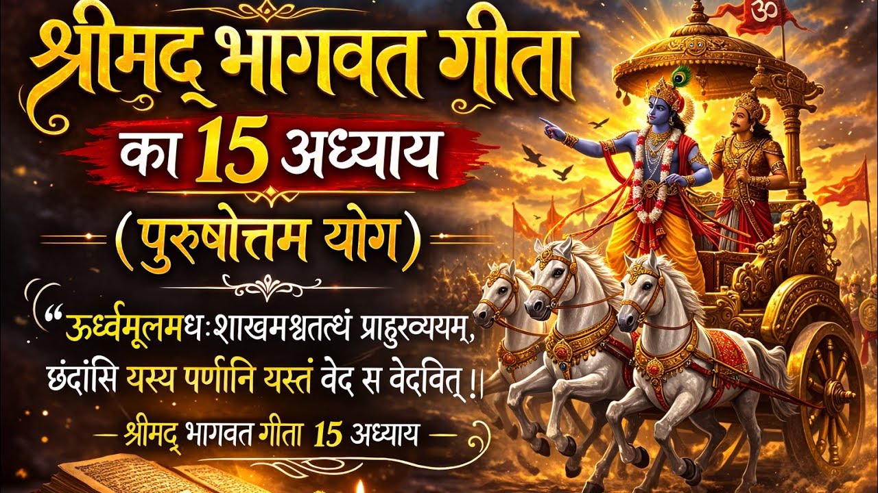 🚩Shrimad Bhagwat Geeta ka 15 va adhyay 🚩 Video @SunnySharma-j8u4q 