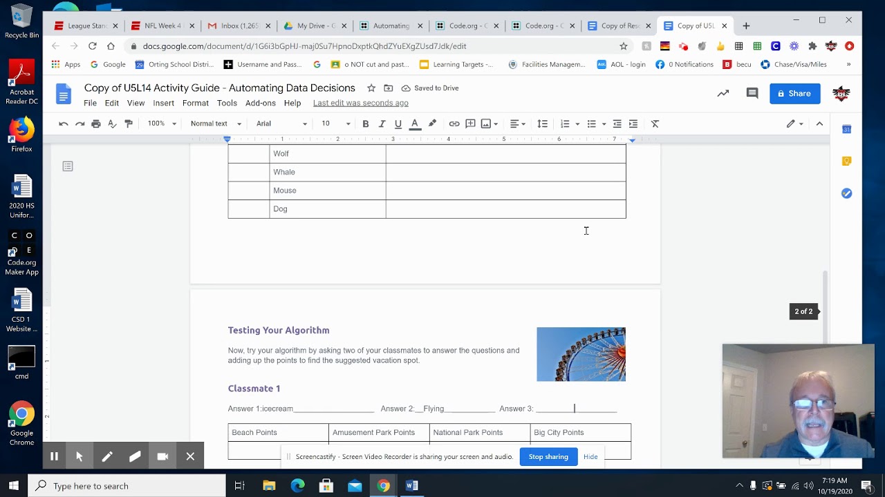 Unit 5 Lesson 14  Automating Data Decisions