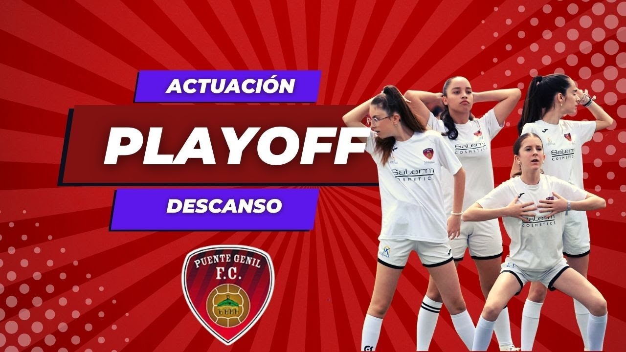 Actuación Sens en el descanso de PlayOff Salerm - Puente Genil-