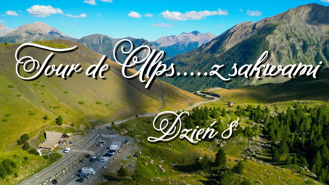 Col de Vars. Spokojny, pełen blasku. Taki dzień był nam potrzebny. Dzień 8. TOUR DE ALPS Z SAKWAMI. 