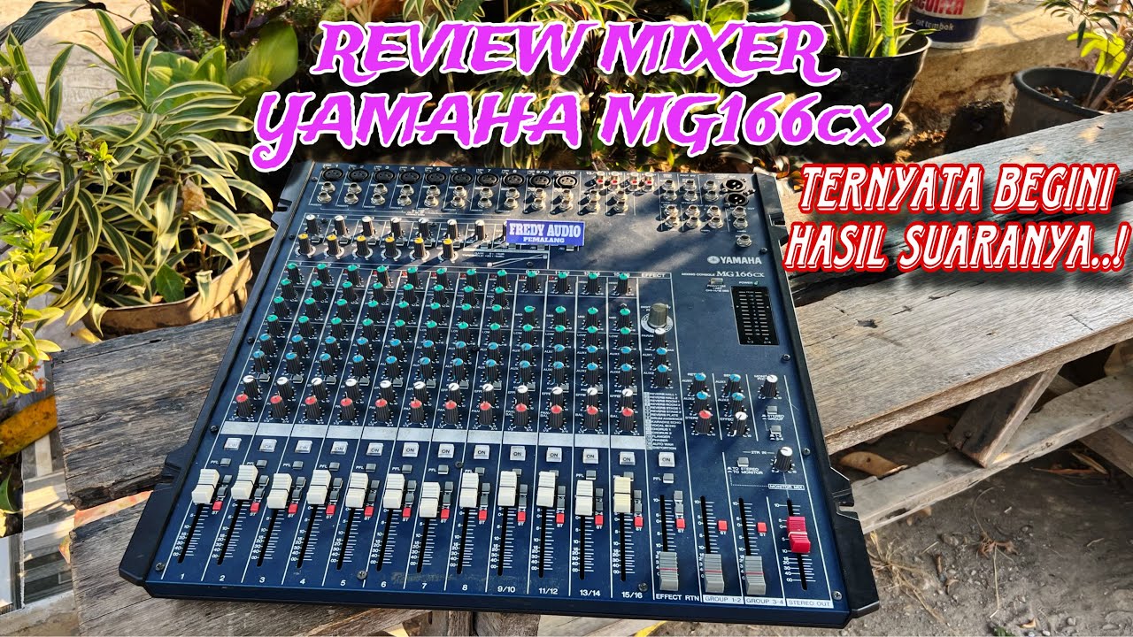 ВОТ КАК ЗВУЧИТ 16-КАНАЛЬНЫЙ МИКШЕР YAMAHA IND 😁