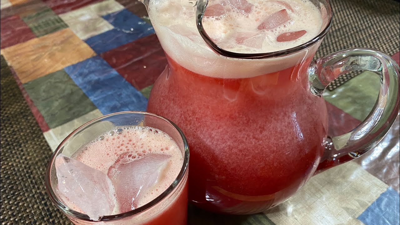 Como preparar agua de tuna natural muy saludable