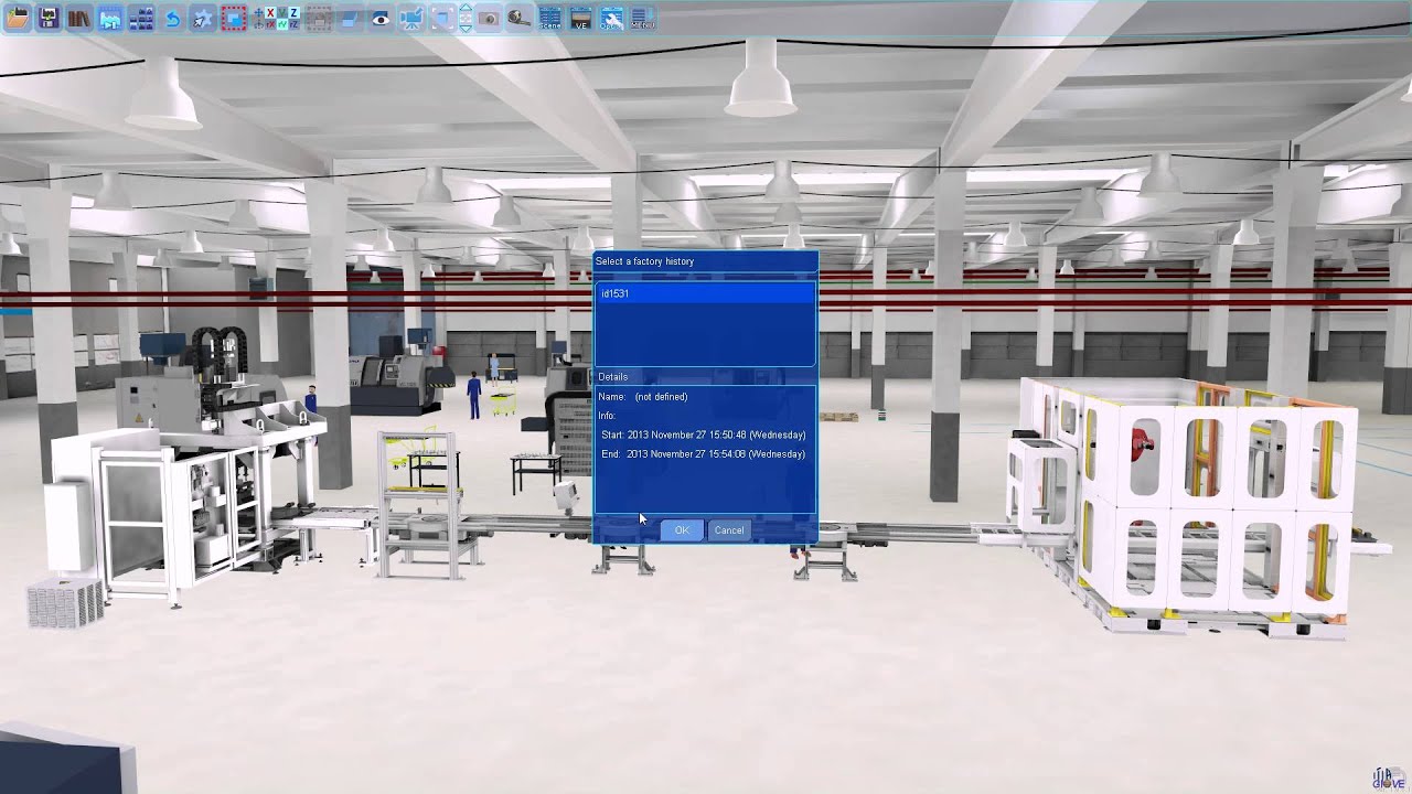 Digital Factory: 3D design and visualization
