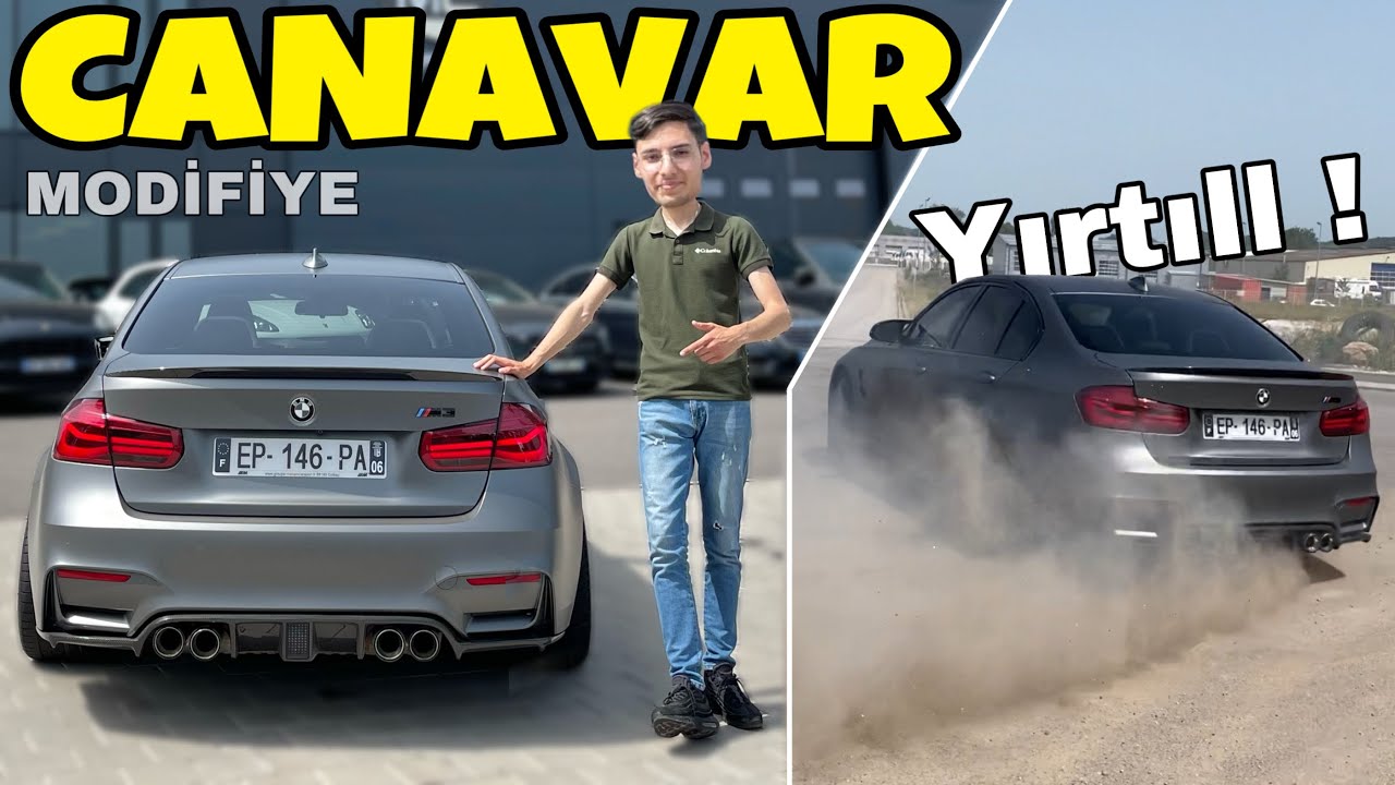BMW M3’ü Canavar ettik ! Fransa’nın asfaltı ağladı, Türkiye’de ilk Muhteşem oldu !