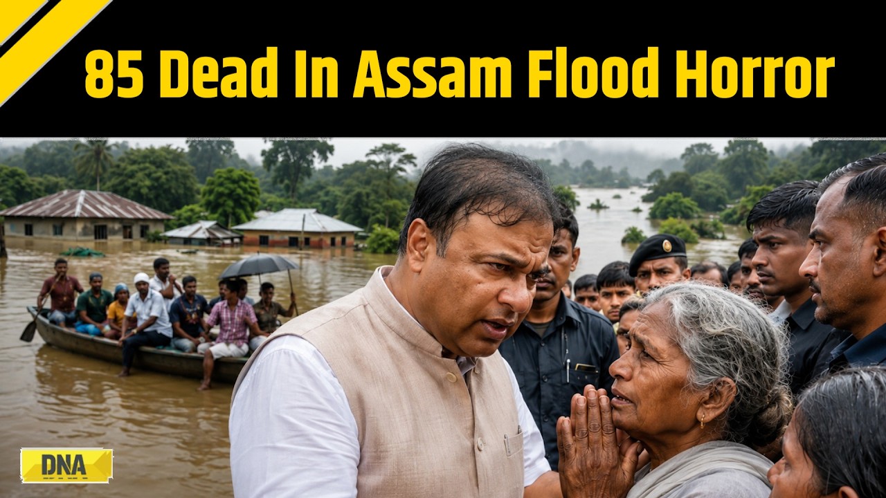 Assam News: 85 Die In Assam Floods, CM Himanta Reaches Ground Zero As 1.36 Lakh People Affected