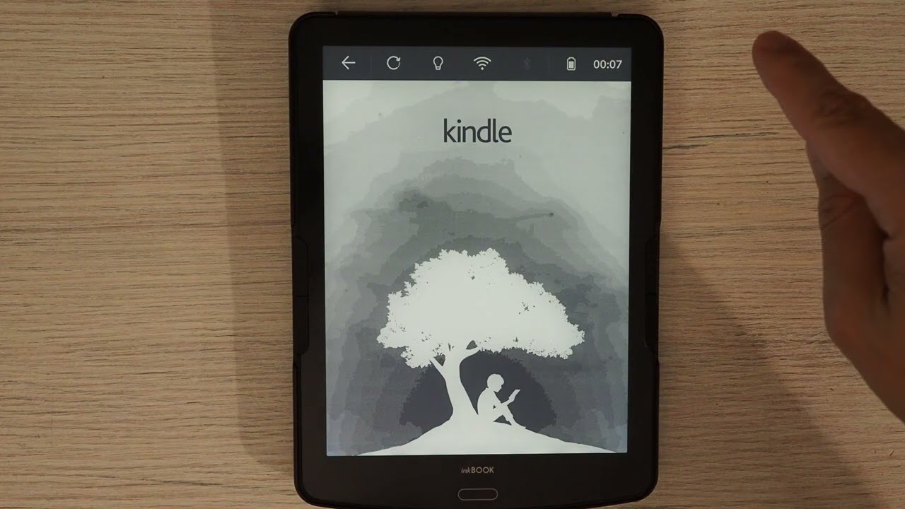 Tryb ciemny na czytniku inkBOOK Focus Plus