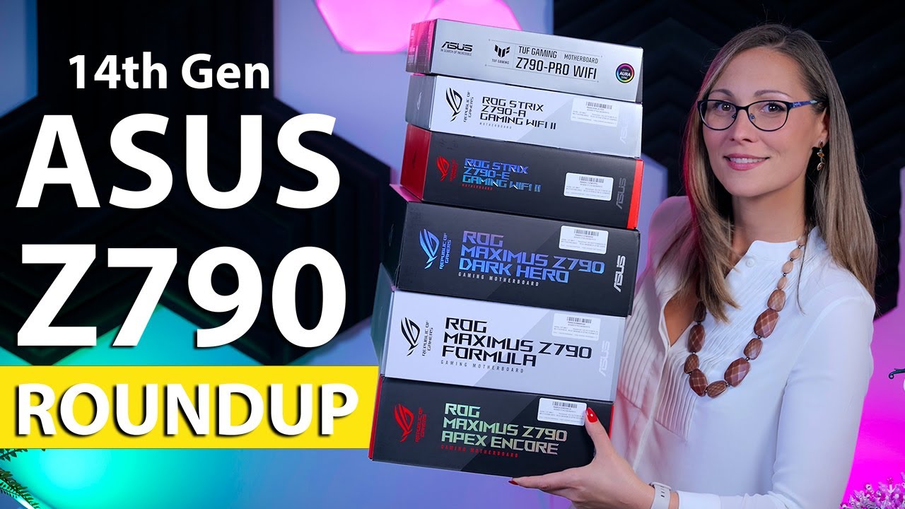 New 2023 ASUS Z790 Motherboard Line-up - 14th Gen Ready
