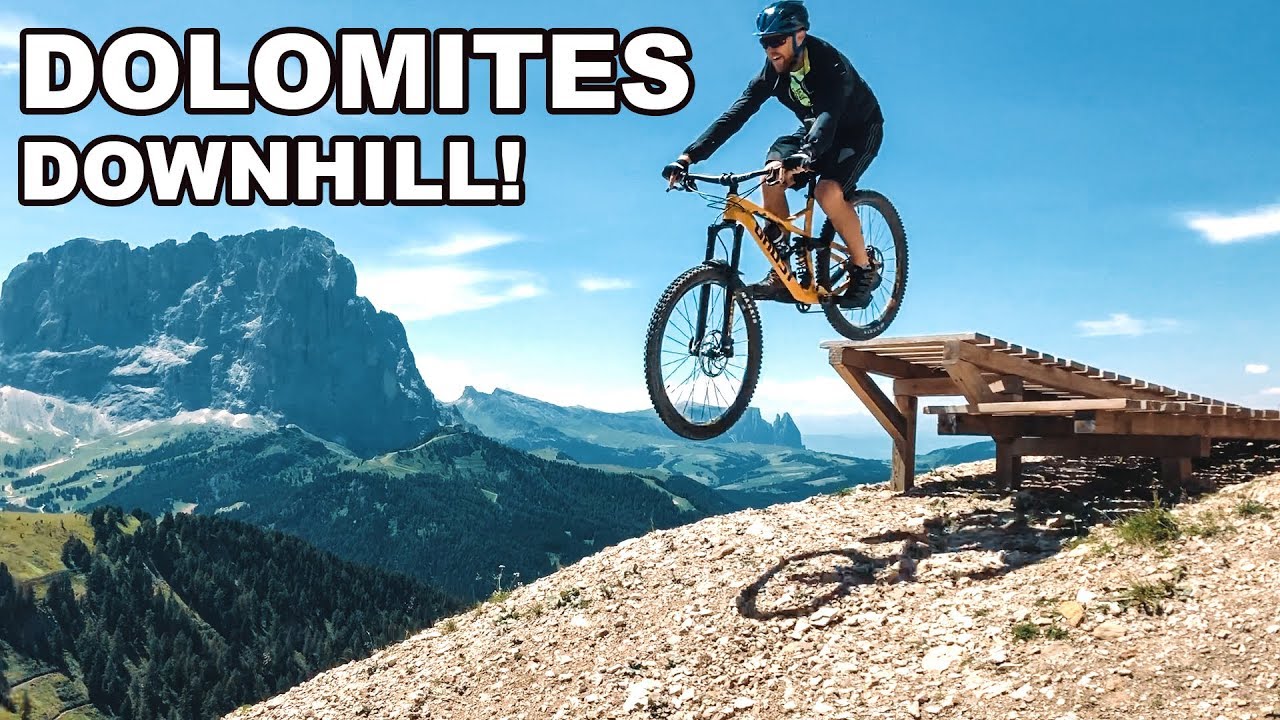 5.000 hm DOWNHILL in VAL GARDENA!