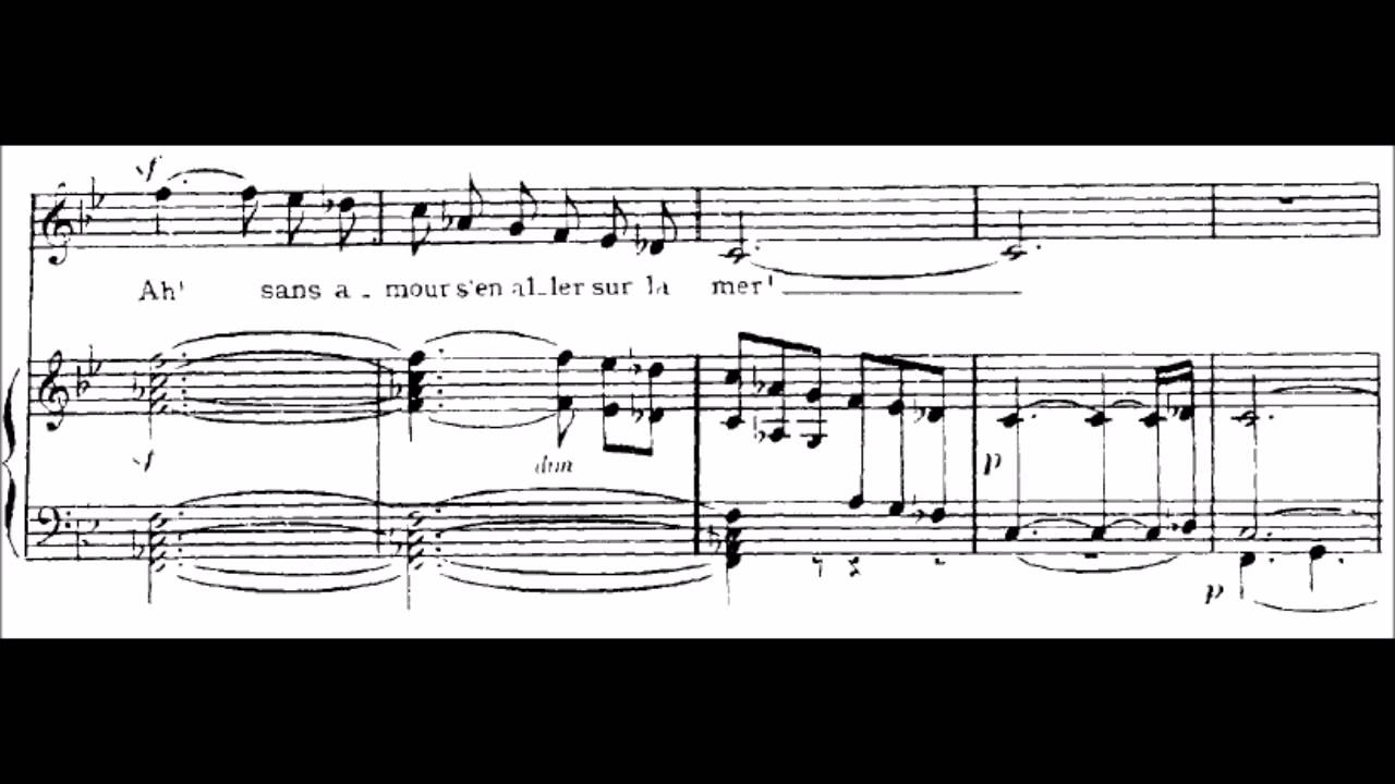 (3/6) Sur les lagunes - Sarah Connolly (with score animation)