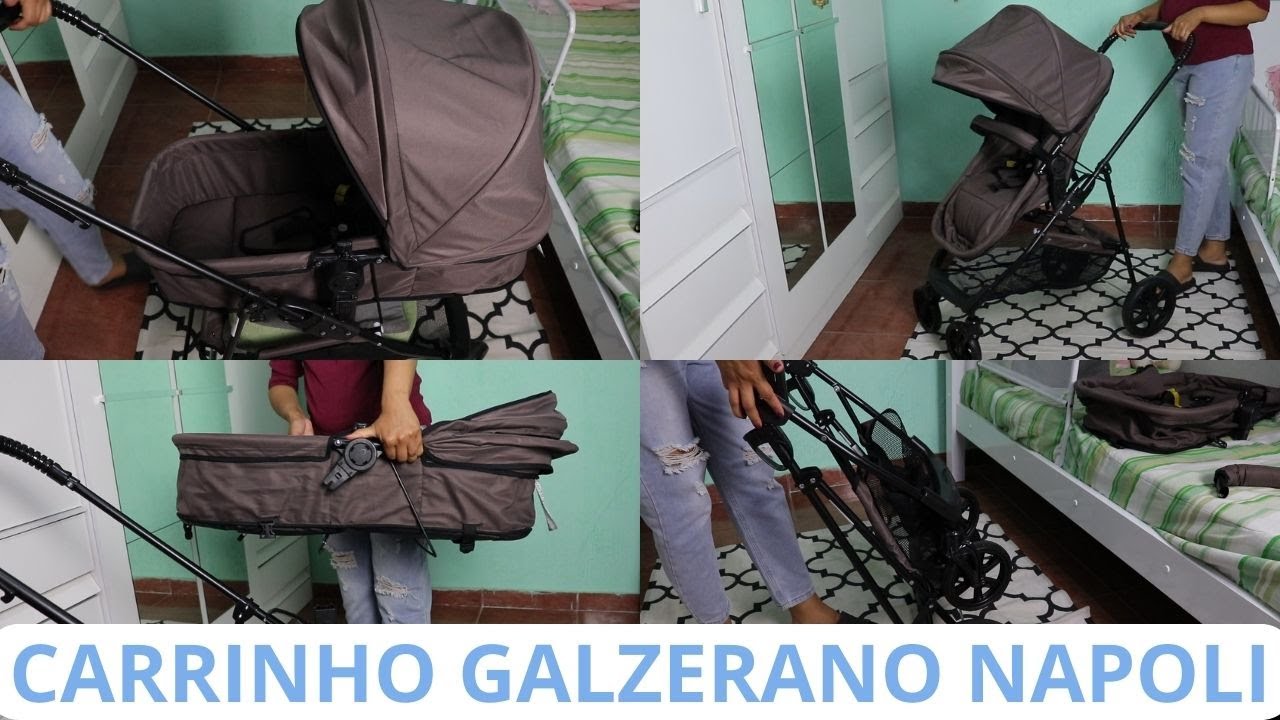 CARRINHO GALZERANO NAPOLI - ASSISTA ANTES DE COMPRAR!!