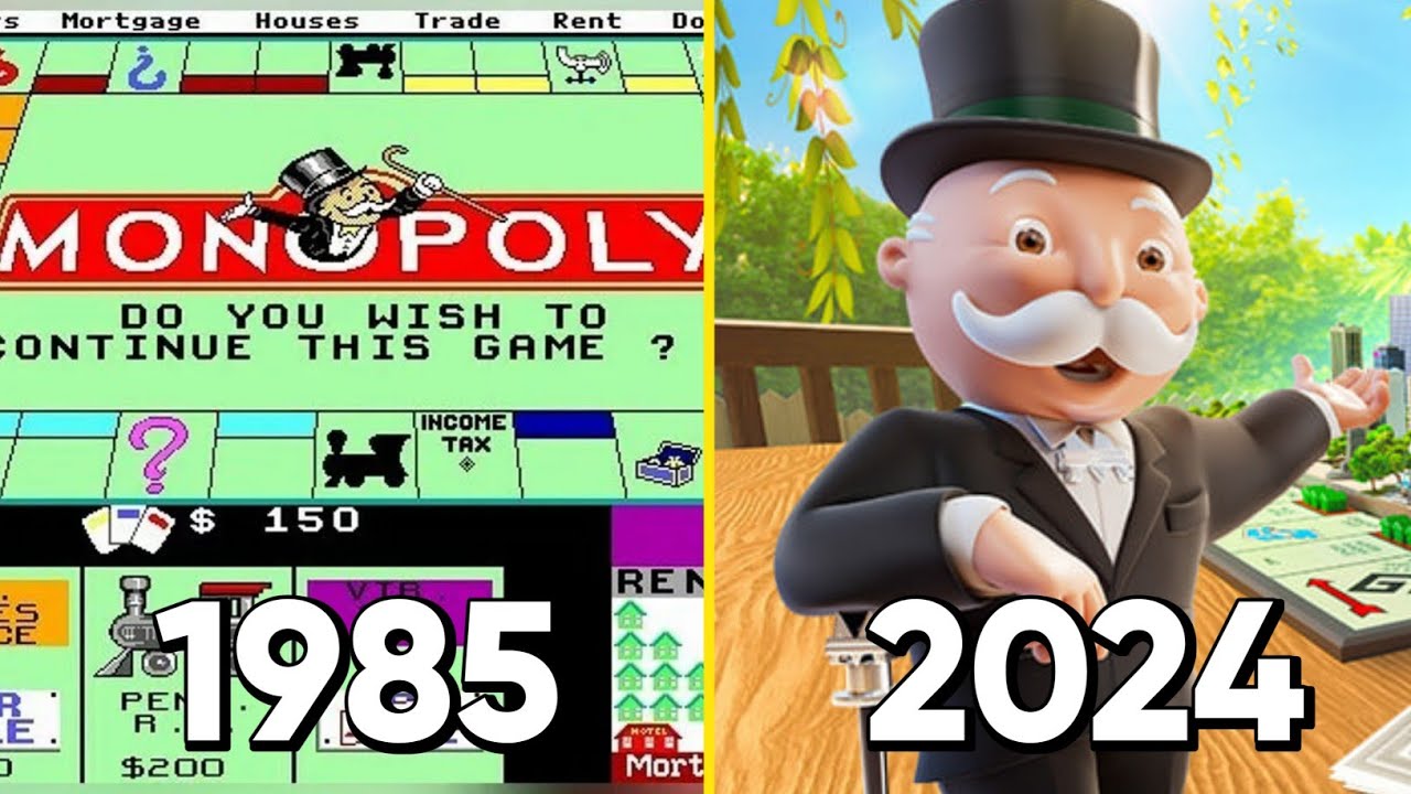 Evolution of Monopoly (1985-2024)