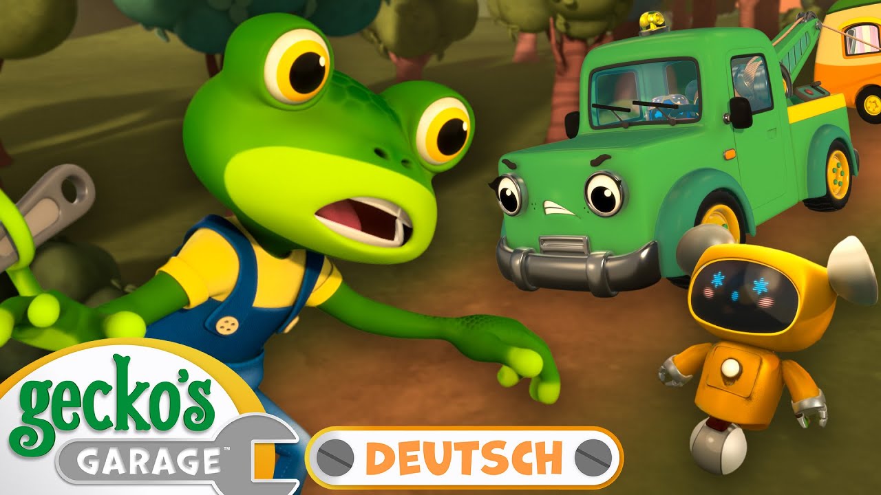 Camping-Katastrophe | 90-minütige Zusammenstellung｜Geckos Garage Deutsch｜LKW für Kinder 🛠️