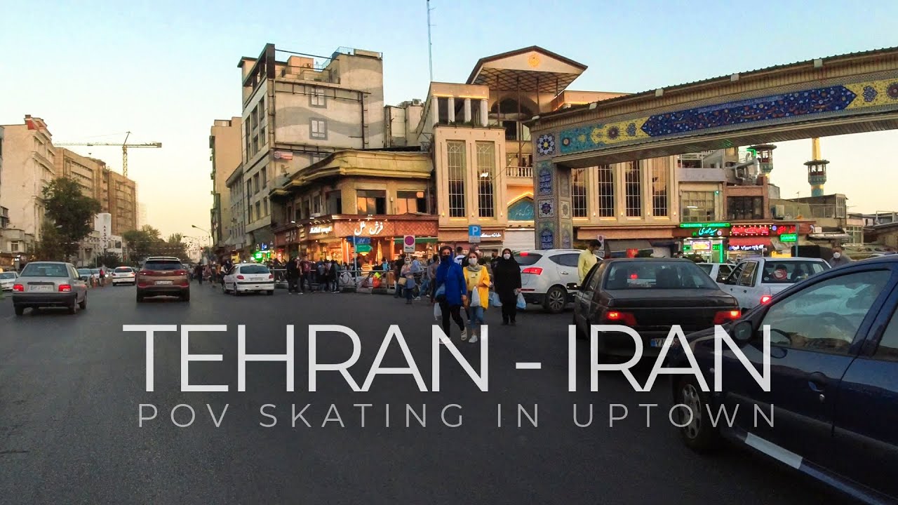 TEHRAN 2021 - POV Skating in Uptown / تهران