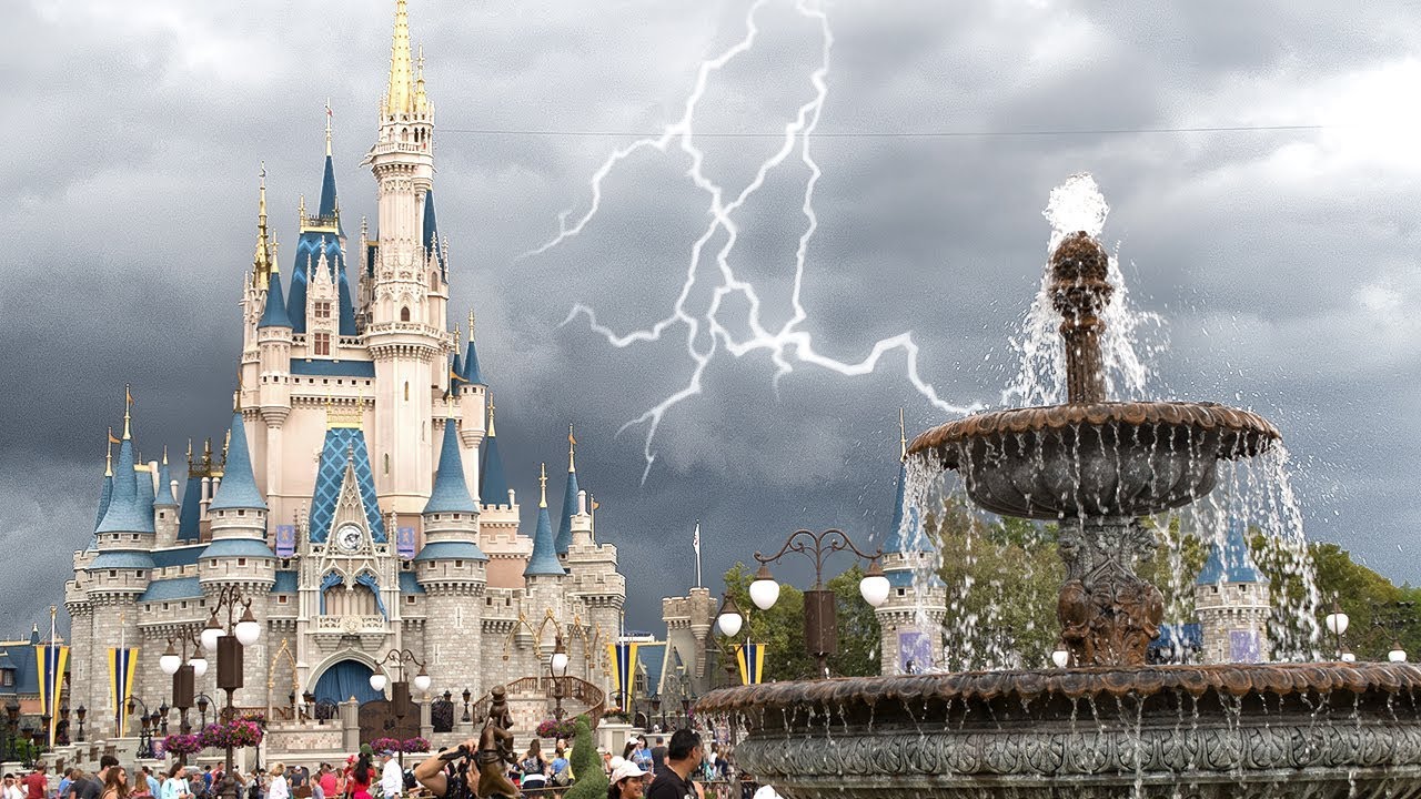 Предупреждение о торнадо в Walt Disney World! 🌪 — Орландо, Флорида (20.03.2018)