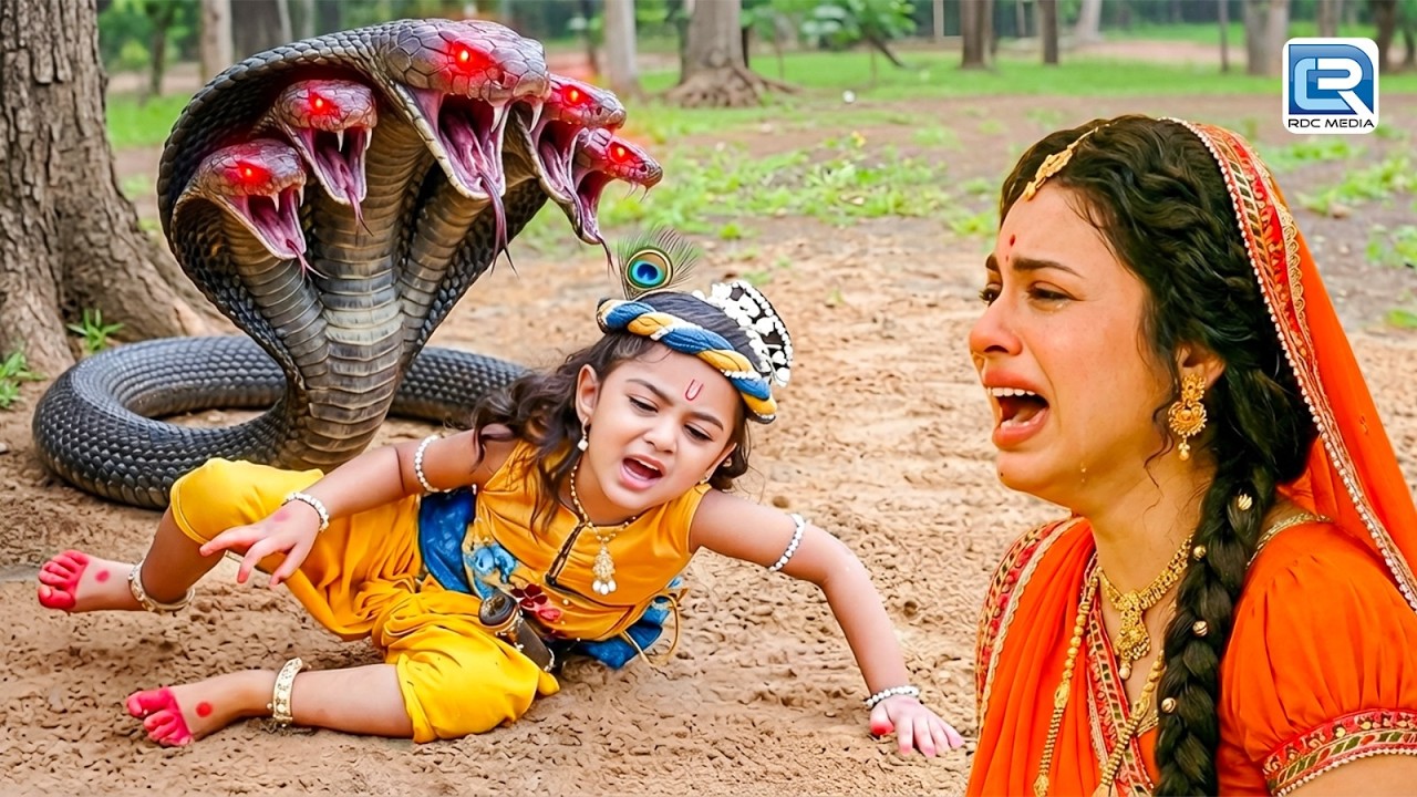 विषारी पंचमुखी नाग से कान्हा की रक्षा कैसे करेंगी मैया ? | Yashomati Maiyya Ke Nandlala | New Ep 69