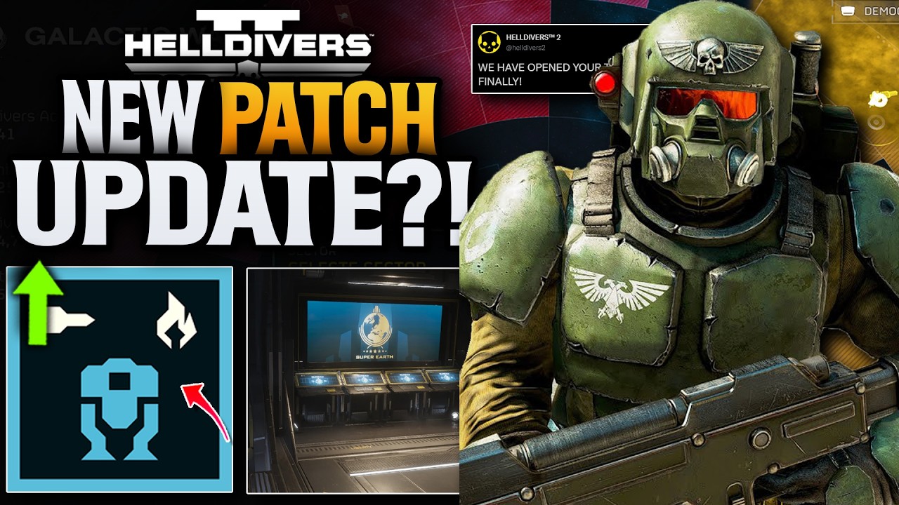 Helldivers 2: МАСШТАБНОЕ обновление! Новые кампании, терминалы и ОГРОМНЫЕ баффы!