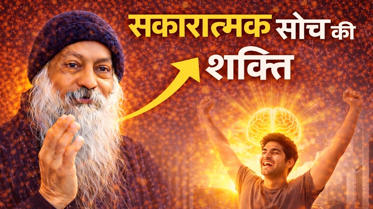 सकारात्मक सोच की शक्ति - osho motivational speech in hindi,OSHO HINDI SPEECH,OSHO MEDITATION#OSHO