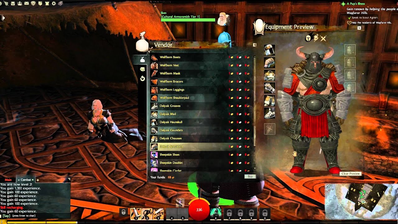 Guild Wars 2 - Norn Cultural Armor Preview (Male and Female)