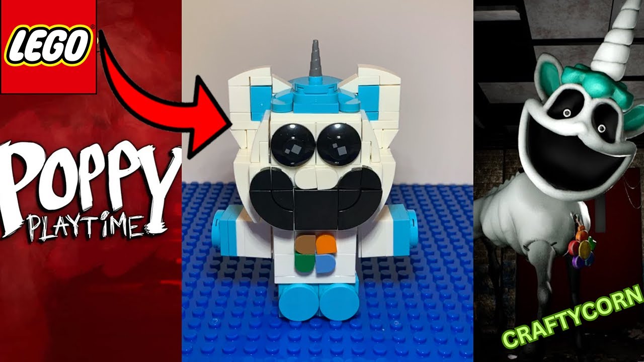 CraftyCorn Lego Build (Poppy Playtime Deep Sleep) #craftycorn   #poppyplaytimechapter3