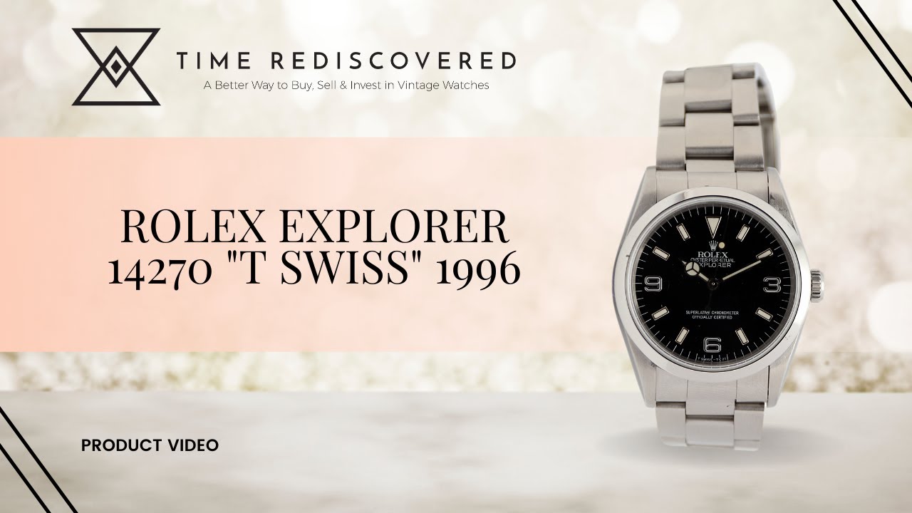 Rolex Explorer 14270, 