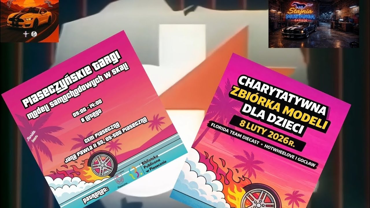 PIASECZYŃSKIE TARGI MODELI SAMOCHODYCH W SKALI💥🥰CHARYTATYWNA ZBIÓRKA MODELI DLA DZIECI💥🥰