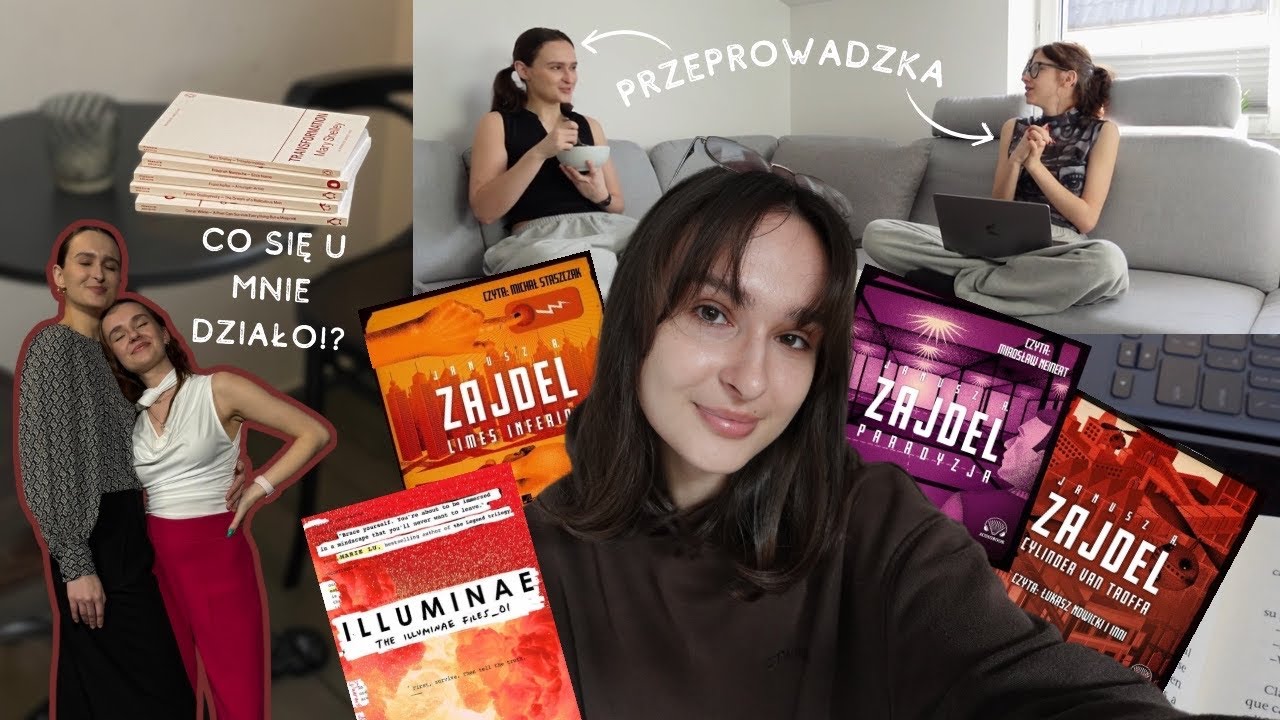 miesiące nieobecności, przeprowadzka i baba czyta sci-fi | “myślę, że ogarniam życie” 🚀✨🔑