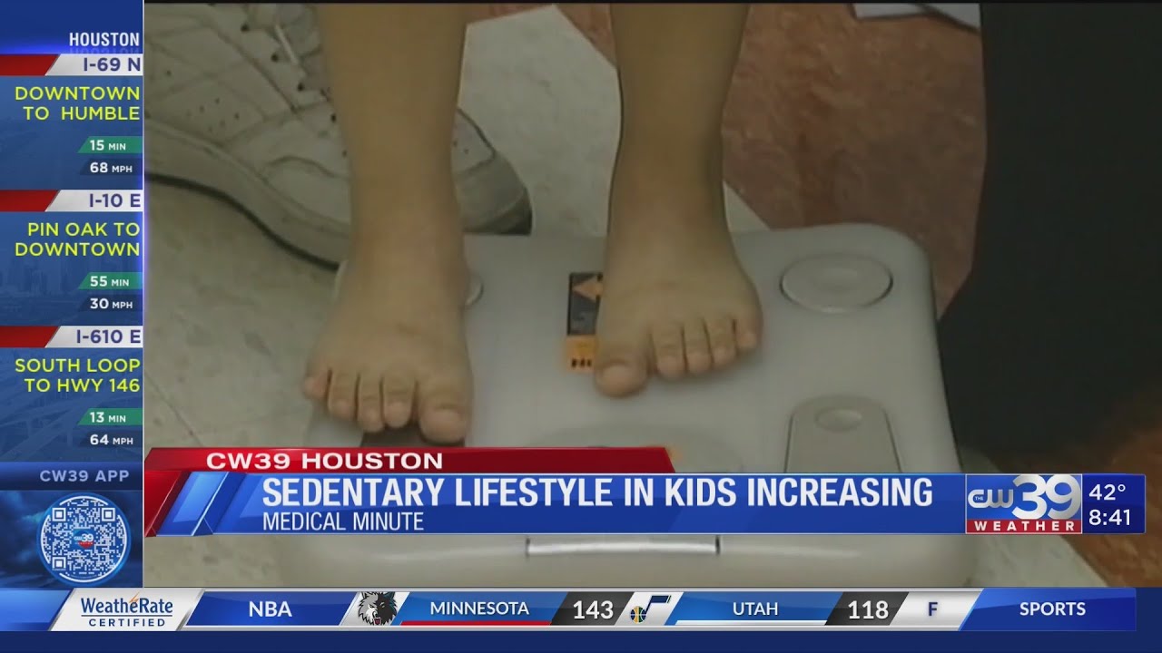 Expert discusses impacts of rising sedentary lifestyle in children - Medical Minute, Idolina Peralez